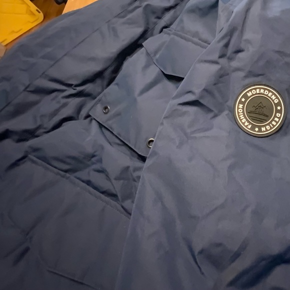 Men's Blue Performance Jacket - Picture 2 of 6